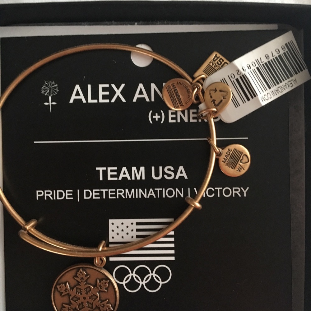 Alex and Ani Team Pride bracelet